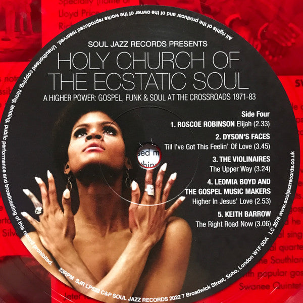 Holy Church Of The Ecstatic Soul – A Higher Power: - Various