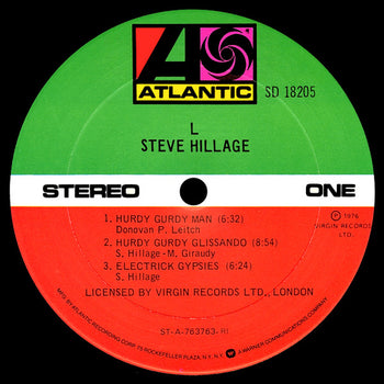 L - Hillage, Steve