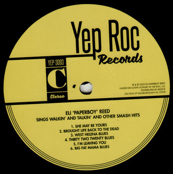 Sings Walkin' And Talkin' And Other Smash Hits! 20 - Reed, Eli "Paperboy"