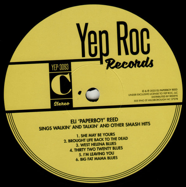 Sings Walkin' And Talkin' And Other Smash Hits! 20 - Reed, Eli "Paperboy"