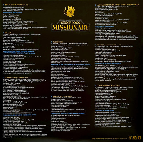 Missionary - Snoop Dogg