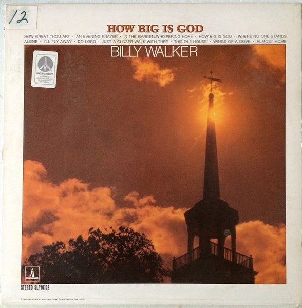 How Big Is God - Walker, Billy