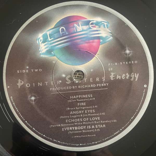 Energy - Pointer Sisters