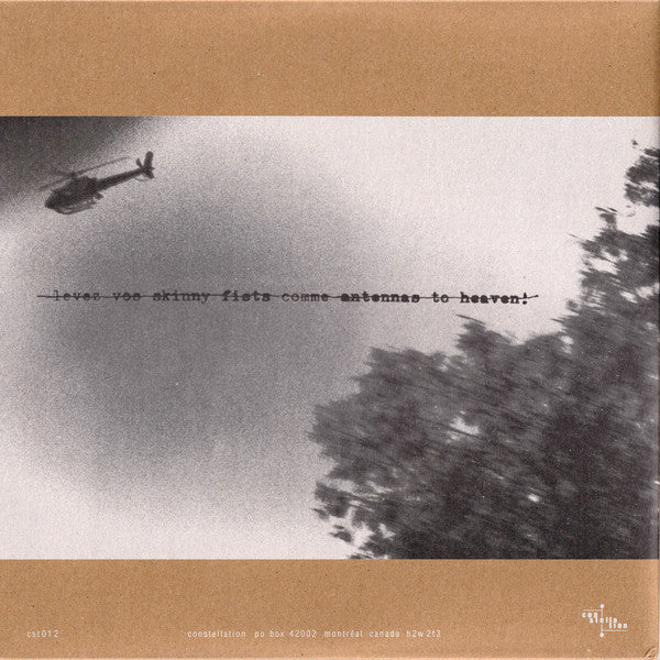 Lift Your Skinny Fists To The Sky... - Godspeed You Black Emperor!