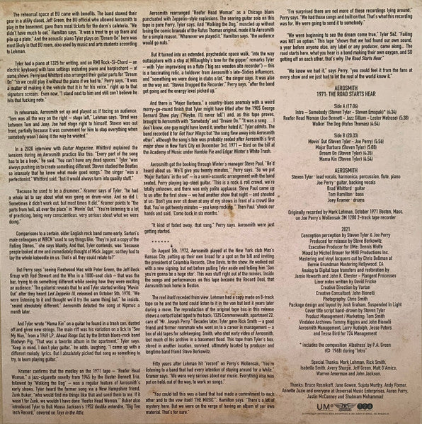 1971: The Road Starts Hear - Aerosmith