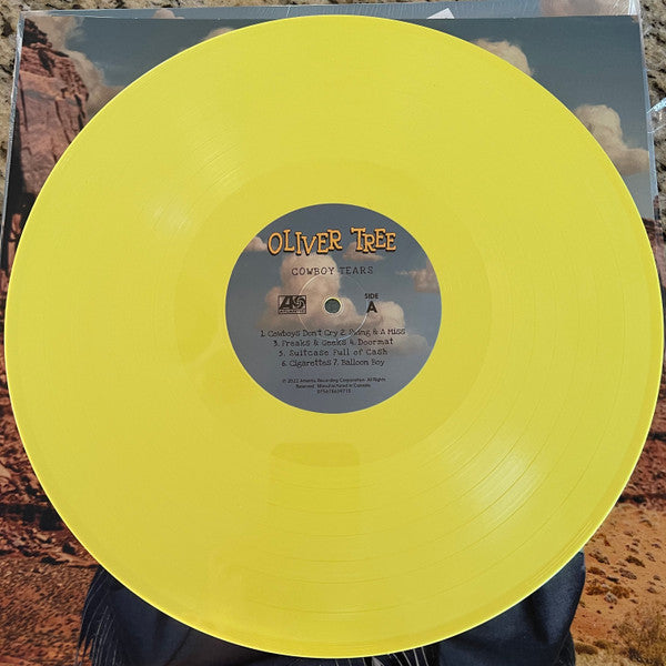 Cowboy Tears [Indie Exclusive Limited Edition Canary Yellow LP] - Oliver Tree
