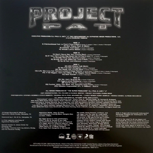 Mista Don't Play: Everythangs Workin - Project Pat