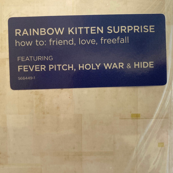 How To: Friend, Love, Freefall - Rainbow Kitten Surprise