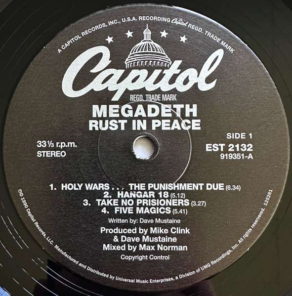 Rust In Peace - Megadeth