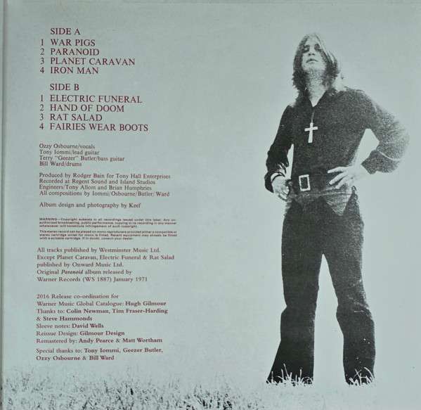 Paranoid - Black Sabbath