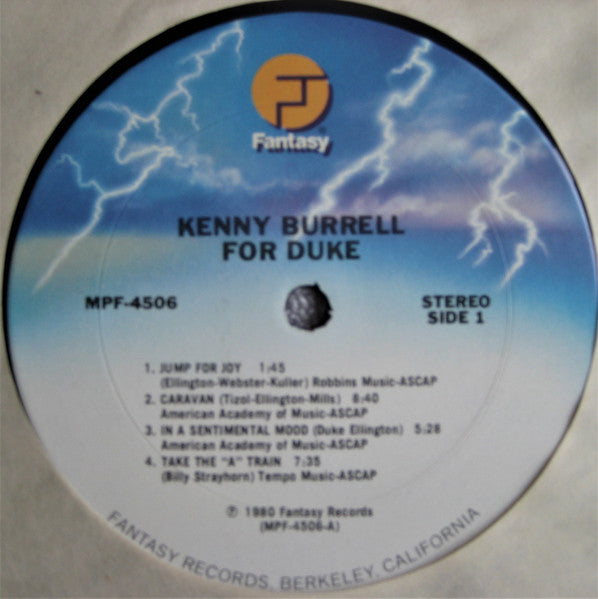 For Duke  - Burrell, Kenny