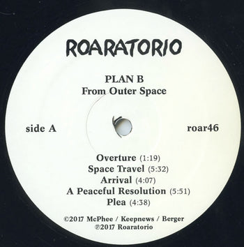 From Outer Space - Plan B: Joe Mcphee/James Keepnews/David Berger