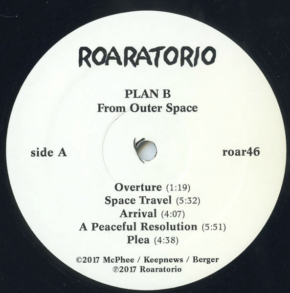 From Outer Space - Plan B: Joe Mcphee/James Keepnews/David Berger