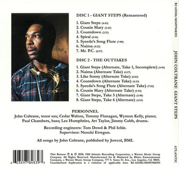 Giant Steps - Coltrane, John