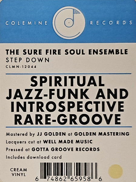 Step Down - Sure Fire Soul Ensemble