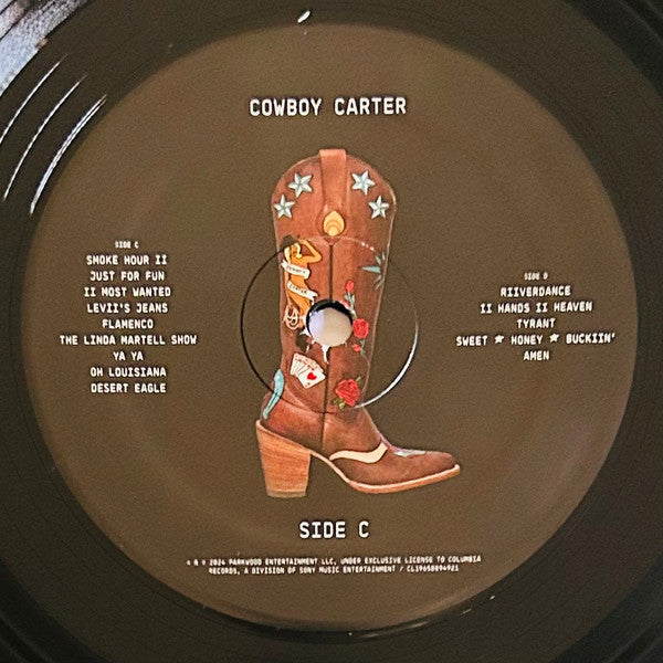 COWBOY CARTER OFFICIAL VINYL [2 LP] - Beyoncé
