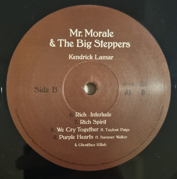 Mr. Morale & The Big Steppers - Lamar, Kendrick