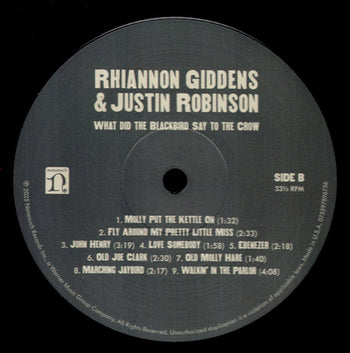 What Did The Blackbird Say To - Giddens, Rhiannon / Robi, Justin