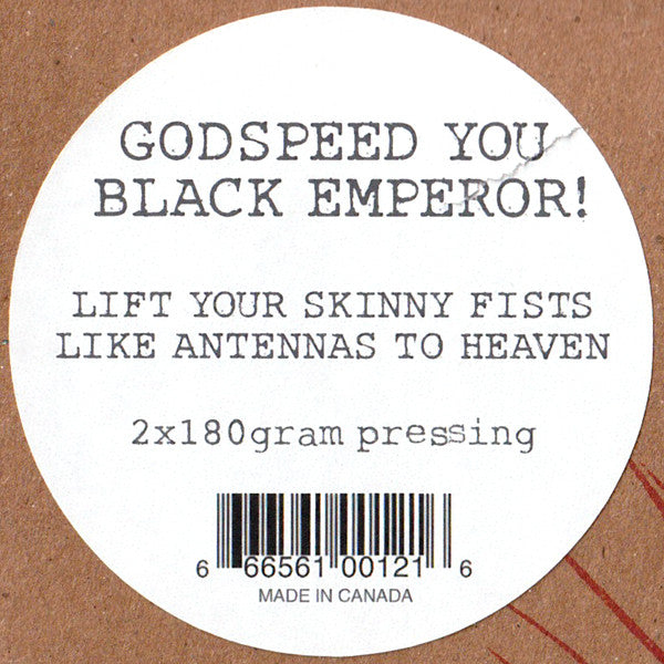 Lift Your Skinny Fists To The Sky... - Godspeed You Black Emperor!