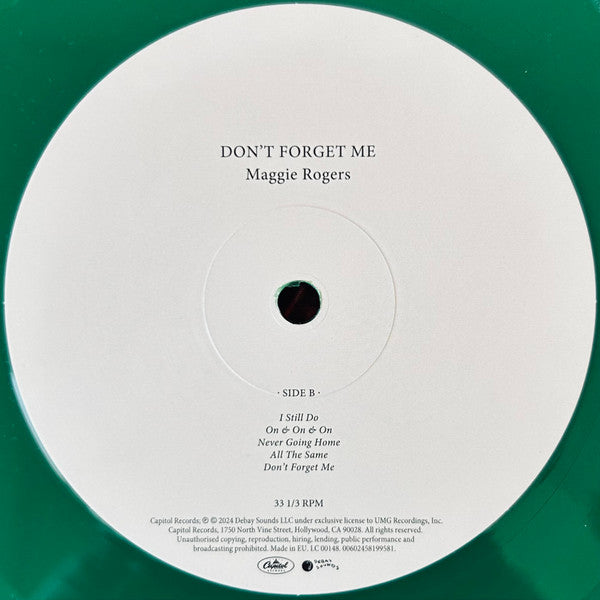 Don't Forget Me - Rogers, Maggie