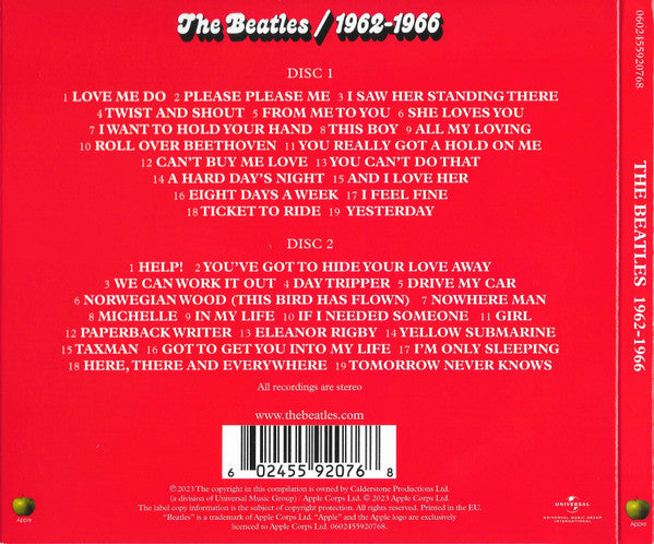 The Beatles 1962-1966 (2023 Edition) - Beatles, The