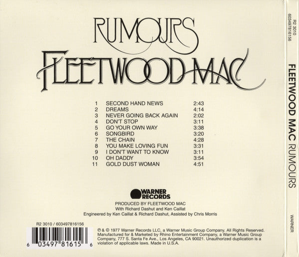 Rumours - Fleetwood Mac