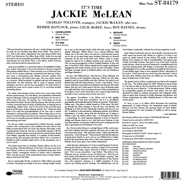 It's Time - Mclean, Jackie