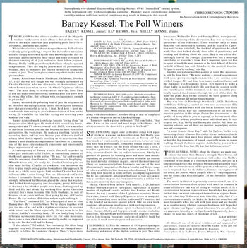 The Poll Winners - Kessel, Barney & Shelly Manne