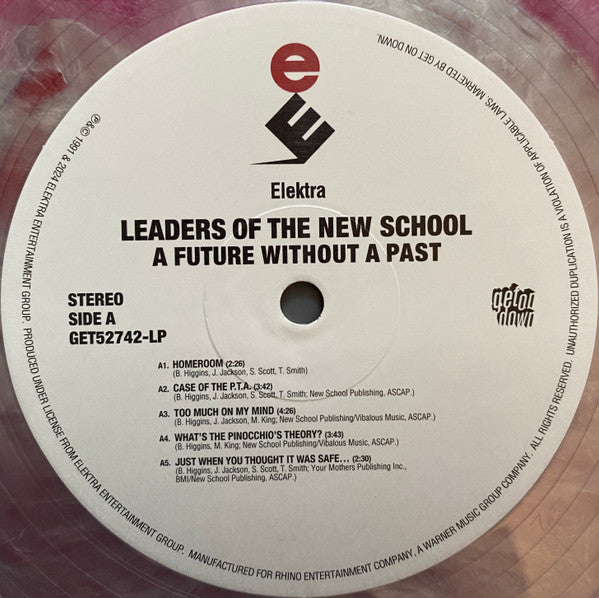A Future Without A Past - Leaders Of The New School