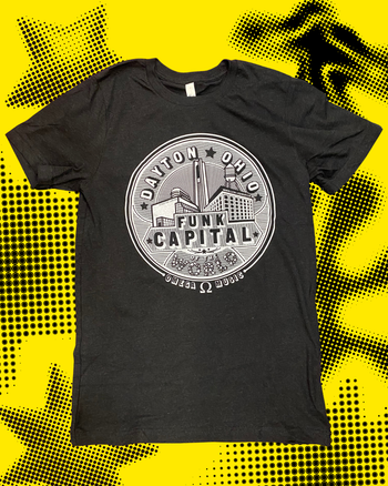 2x Funk Capital Tee (Black Heather + White) -