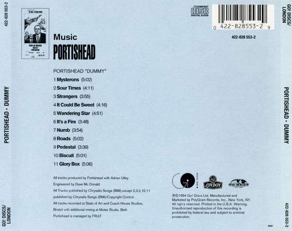 Dummy - Portishead [CD]